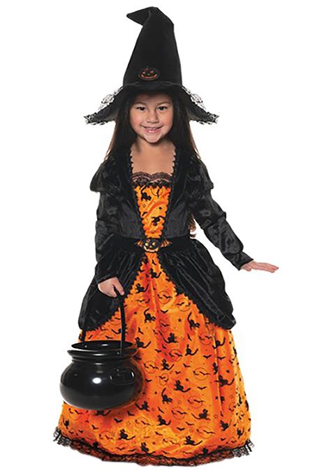 Pumpkin witch costume